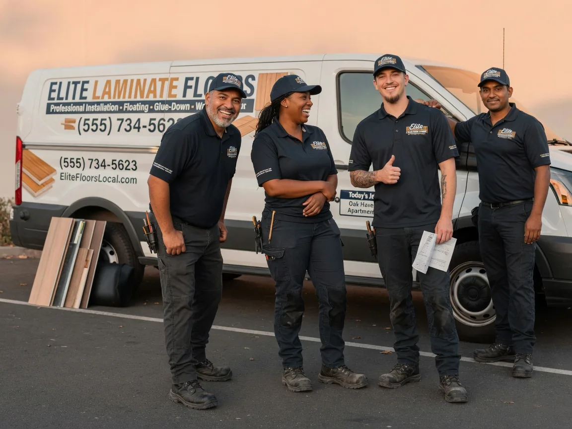 Laminate flooring installation company in Palco, KS